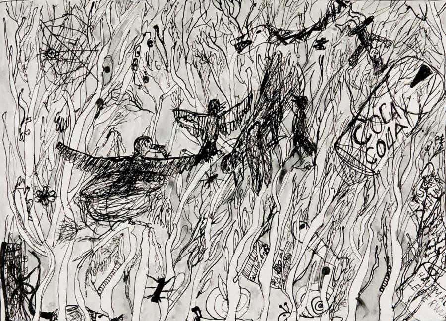 Was ist denn in der Hecke los?