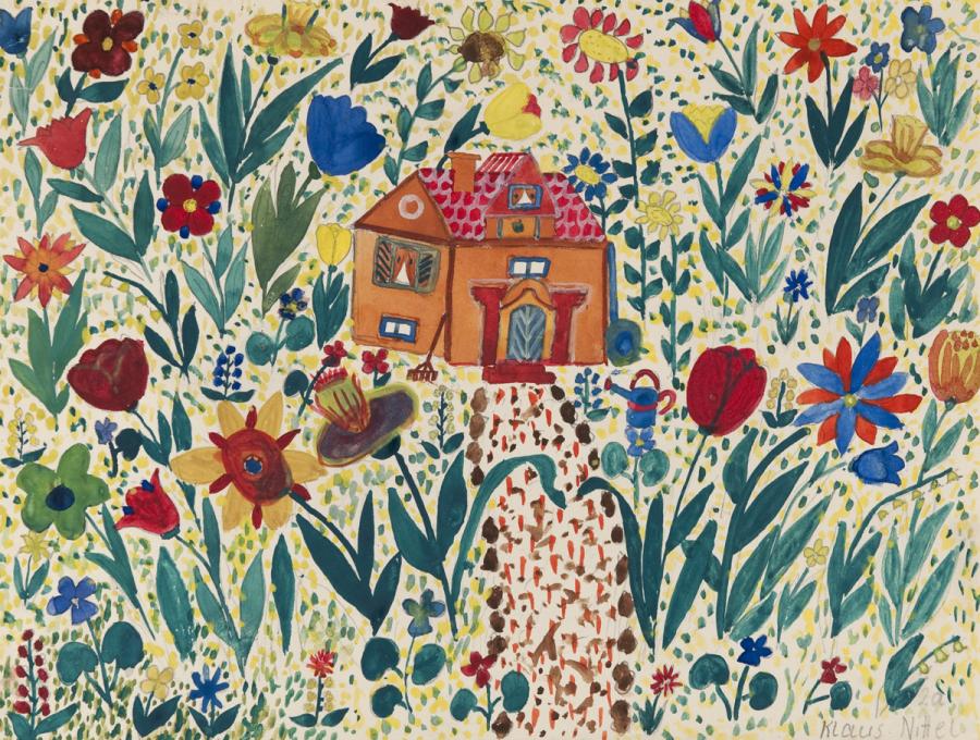 Haus im Blumengarten