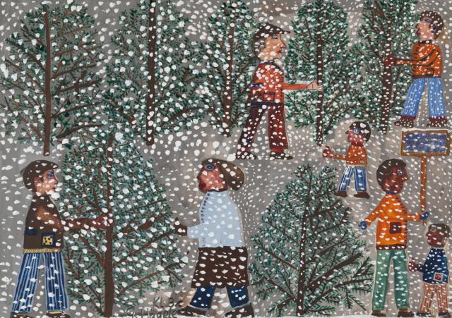 Weihnachtsbaumverkauf