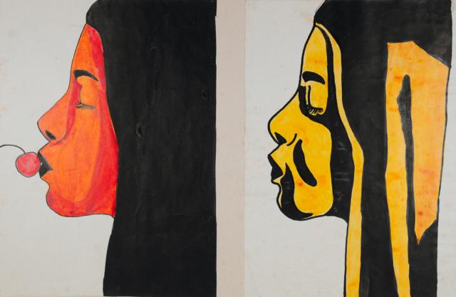 Verfremdung eines Werbebildes